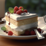 Tort z kremem karpatkowym