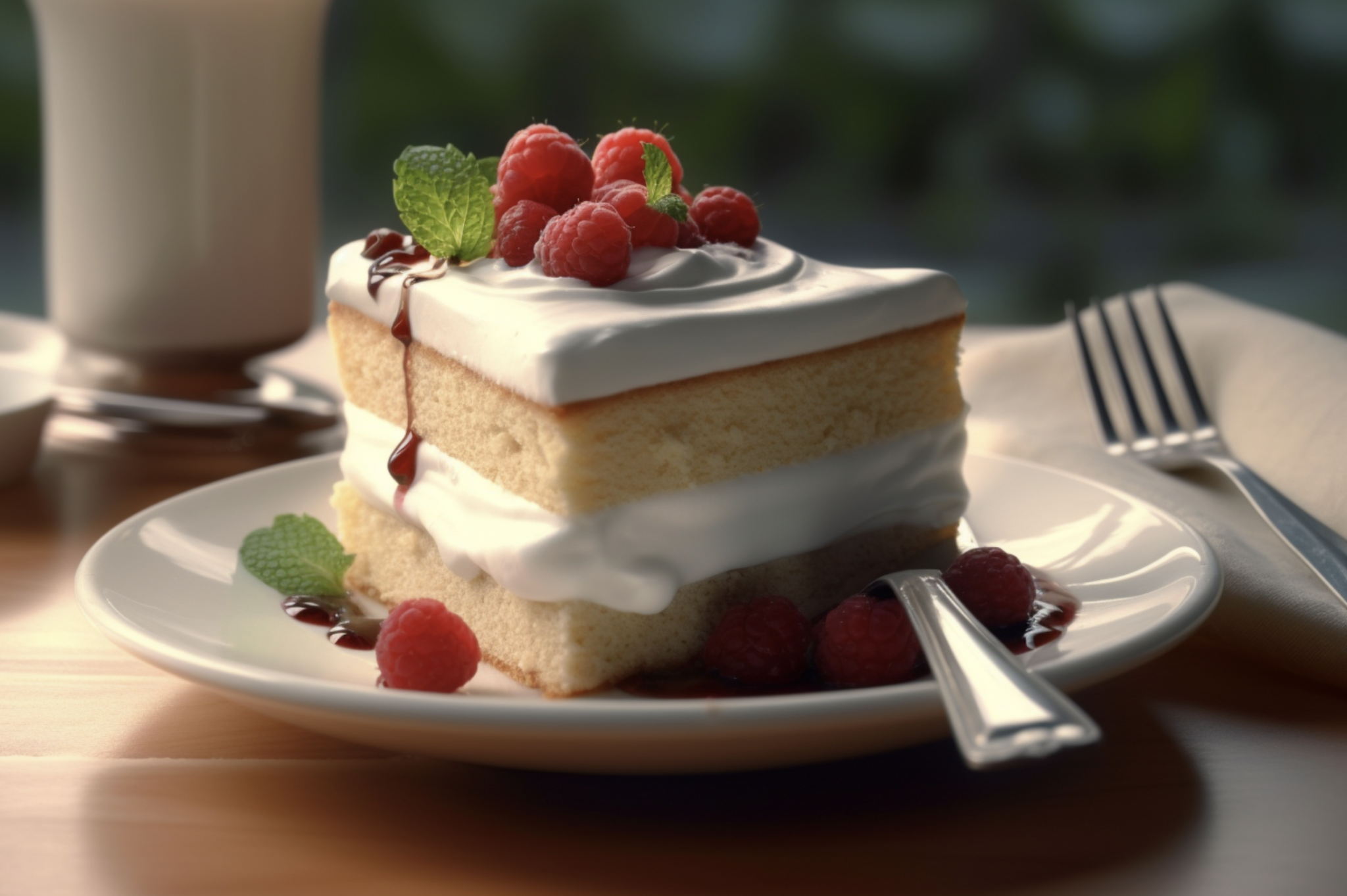 Tort z kremem karpatkowym