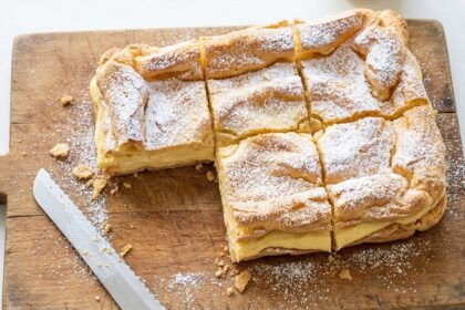 Karpatka z kremem budyniowym