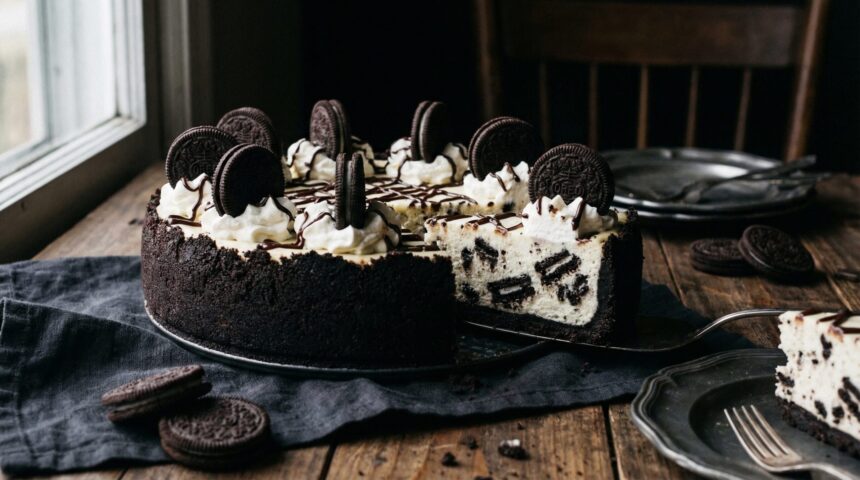 Sernik Oreo na zimno