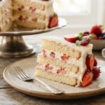 Tort truskawkowy z kremem mascarpone – lekki i wytworny